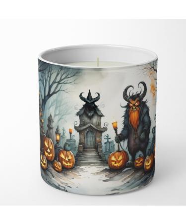 Krampus Soy Candle - Spooky Halloween & Christmas Home Decor | Caroline's Treasures 10oz Decorative Candle Perfect for Gifts & Office - Buy Online on GoSupps.com