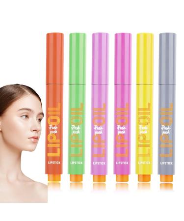 Renopfect Plumping Lip Gloss Set Plumping Lip Gloss | Click Lipstick Moisturizing Non-Sticky Lip Gloss | Jelly Lip Plumping Pen Lip Gloss