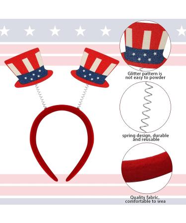 Patriotic Head Bopper Headband Set - 12 PCS 4th of July & Memorial Day Accessories - Buy Online on GoSupps.com