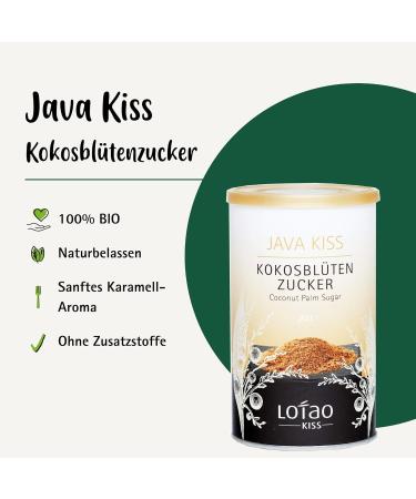 Lotao Coconut Blossom Sugar Bio 250g | Brown Sugar Replacement with Caramel Note | Natural Sweetener for Baking Coffee & Tea | Eco-Friendly Palm Sugar - Buy Online on GoSupps.com
