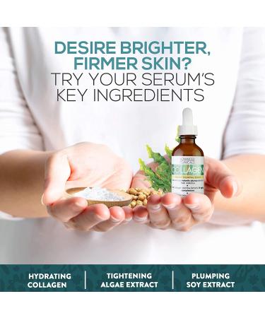 Advanced Clinicals Collagen Instant Plumping Serum 1.75 fl oz - Boost Hydration & Reduce Wrinkles - Buy Online on GoSupps.com