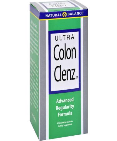 Ultra Colon Clenz - Advanced Regularity Formula 60 Veg Capsules