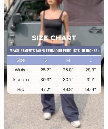 Lianlive Women's Navy Wide Leg Parachute Pants - Medium - Buy Online on GoSupps.com
