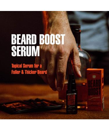 Wild Willies Beard Growth Serum with Biotin & Caffeine - Natural Men's Grooming for Thicker, Fuller Beards - Buy Online on GoSupps.com