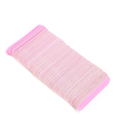 100 Disposable Double-Sided Nail Files - Pink - Perfect for Home & Salon Use | Premium Nail Tools for Effortless Manicures - Buy Online on GoSupps.com