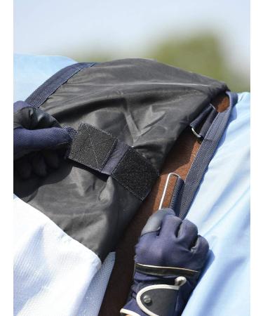 Buy Busse Paddock Blanket RAINFLY - Sky (Navy) 125 | Premium Waterproof Horse Blanket for Ultimate Comfort | International Shipping Available - Buy Online on GoSupps.com