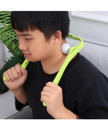 Healifty Trigger Point Self Massager for Neck Shoulder Knee & Feet Pain Relief - Sky Blue & Green | Best for International Shipping - Buy Online on GoSupps.com