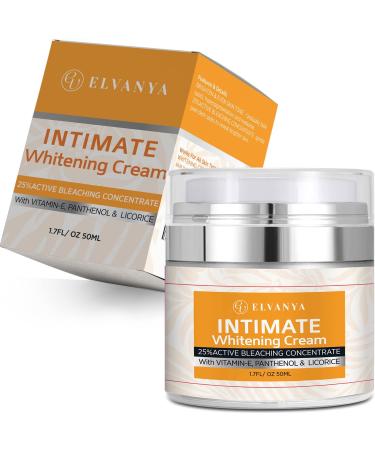 Elvanya Dark Spot Corrector Cream | Instant Underarm & Knees Brightening - 1.7 oz - Buy Online on GoSupps.com