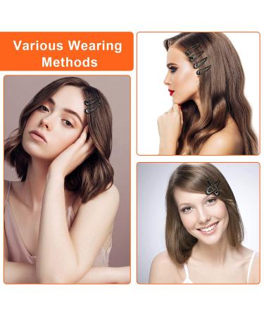 40Pcs Silicone Coated Hair Barrettes for Women & Girls | Non-Slip Metal Hair Clips with Drop Oil Protection | Black Color - Buy Online on GoSupps.com