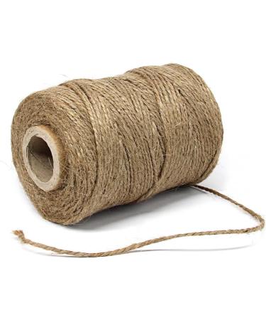 300ft Natural Jute Twine + 100 Brown Kraft Paper Gift Tags by Blisstime - Buy Online on GoSupps.com