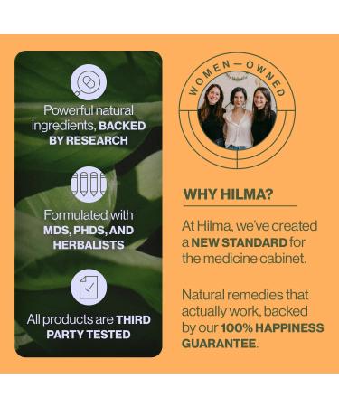 Hilma Gentle Bowel Occasional Constipation Relief with Magnesium Citrate Natural and Gentle Laxatives for Constipation w/Magnesium Citrate Ginger Anise and Bitter Orange 46 Vegan Capsules Gentle Laxative Capsules - 46  - Buy Online on GoSupps.com