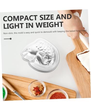 Zerodeko Tart Pans 2 pcs Cold - Fish Rice Mould Baking Aluminium Shape Cake Household Jelly Mousse Pudding Cups - Buy Online on GoSupps.com