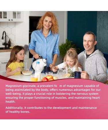 Magnesium glycinate 600mg Children and Adults Magnesium glycinate Gummies Promotes Sleep Muscle and Relaxation Used for Calming Emotions and Sleep Support 60 Strawberry Flavor - Buy Online on GoSupps.com