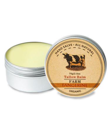 Grass Fed Beef Tallow Balm with Organic Shea Butter |Moisturizer for Dry Skin Face and Body