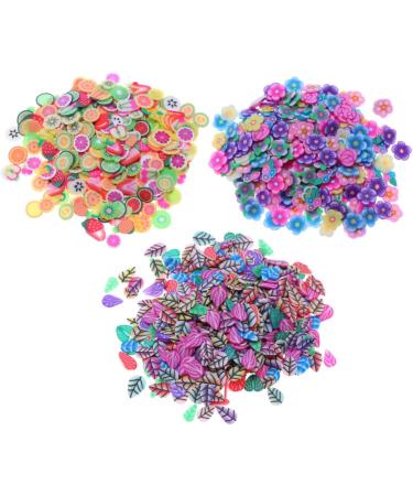 Beavorty 3 Packs Fruit Slices for Nail Art Nail Art Decoration Clay Slices Nail Art Slices Crystal Mud - Buy Online on GoSupps.com