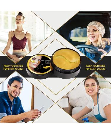 KAYZON 24K Gold Under Eye Patches | Collagen Eye Masks for Puffiness Dark Circles & Wrinkles | 60 Pcs Eye Skin Care Pads - Buy Online on GoSupps.com