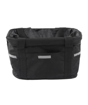 GerRit Universal Front Carrying Bag Basket for Electric Scooter Soft Tiller Basket Storage Hanging Pouch Front Carry Organizer for Most Scooter