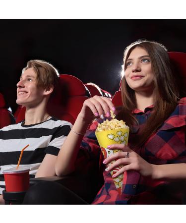 Abaodam Popcorn Container Individual Popcorn 50Pcs Popcorn Treat Bags Individual Servings Cone Popcorn Pouches Party Cinema Popcorn Packing Bags Popcorn Machine Popcorn Popcorn Containers 50 Pcs Orange - Buy Online on GoSupps.com