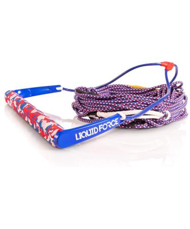 Liquid Force Team Handle w/H-Braid Line Wakeboard Rope Combo America