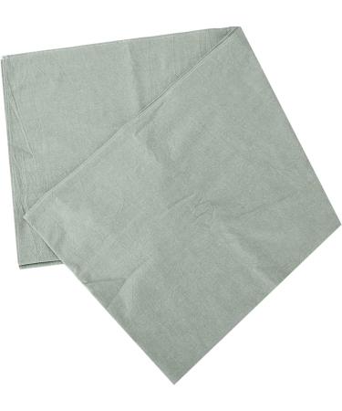 Verdant Touch Soft Cotton Bed Sheet Cover for Beauty Salons & Spas - Facial Hole 183.9 x 78.9 cm Green - Buy Online on GoSupps.com
