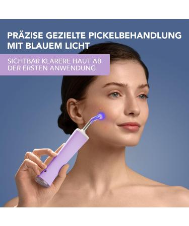 Foreo Espada 2 Plus - Targeted LED Skin Care Device for Impurities - FDA-Cleared Medical Silicone - Lavender - Scar & Stain Treatment - Buy Online on GoSupps.com