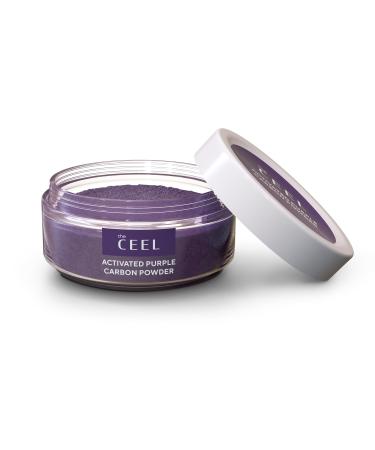 The Ceel tooth powder for white teeth purple toothpee powder purple active powder with mica powder menthol tooth powder white teeth color corrector glowing smile 50 gr 75 g (1 Pack)
