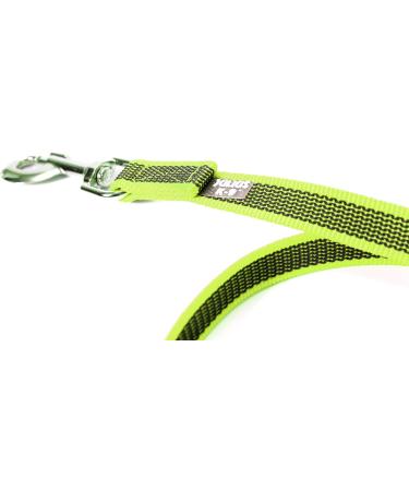 IDC Color & Gray Rubberized Leash 20mm x 1.2m - Neon Gray | Durable & Stylish Dog Leash for International Shipping - Buy Online on GoSupps.com