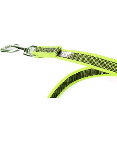 IDC Color & Gray Rubberized Leash - 20mm x 1m with Loop - Neon Gray - Durable & Stylish for Dogs | International Shipping - Buy Online on GoSupps.com