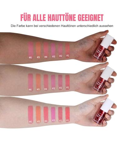 EONFAVE Lipstick waterproof long lasting matte quick drying tinted lip gloss lightweight and soft highly pigmented fruit flavor lip stain for lips and cheeks - Buy Online on GoSupps.com