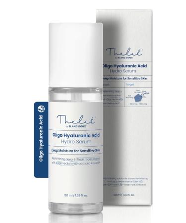 THE LAB BY BLANC DOUX Oligo Hyaluronic Acid Hydro Serum - Triple Focused Potent Skin Moisturization w/Low Molecular Weight Hyaluronic Acid Deep Intensive Moisturizing 1.69 Fl Oz Korean Skincare