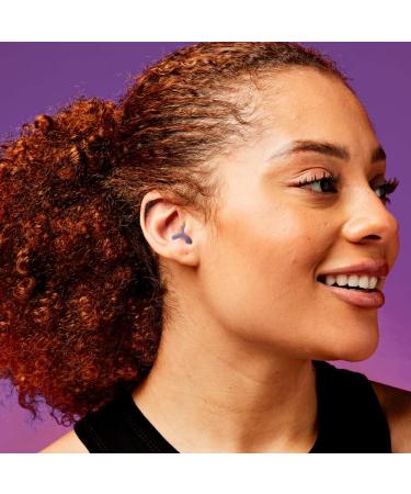 Flare Calmer Mini Ear Plugs - Purple, Soft Reusable Silicone - Reduce Annoying Noises Without Blocking Sound - 1 Count - Buy Online on GoSupps.com