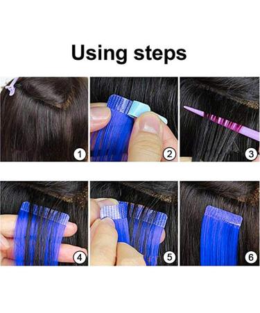 Voarge 96-Piece Hair Adhesive Tape for Extensions & Wigs - High Adhesive Power Replacement Strips - Buy Online on GoSupps.com