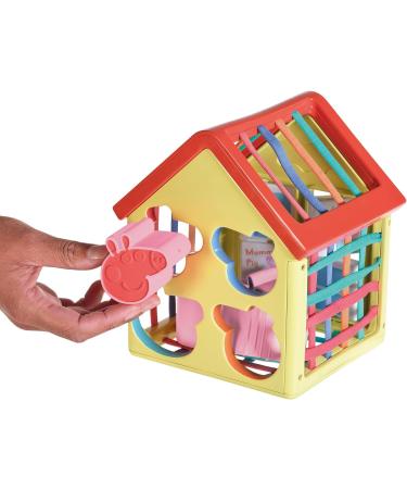 Peppa Pig Activity House - Sensory Shape Sorting & Color Matching Games for Kids - Includes 4 Textured Blocks - Ages 18 Months - Buy Online on GoSupps.com