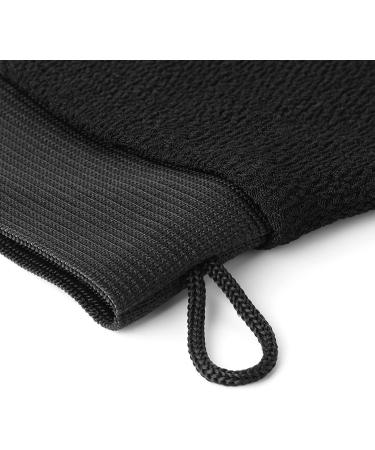 Korean Exfoliating Gloves for Body | 2 PCS Exfoliating Mitts for Men and Women | Deep Shower Mitt for Spa Bath | Removes Dead Skin - Buy Online on GoSupps.com