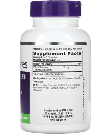 Natrol Soy Isoflavones 10mg - 120 Capsules | Hormone Balance Support - Buy Online on GoSupps.com