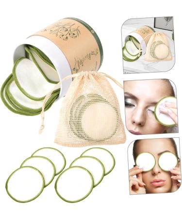 ORFOFE 1 Set cotton pads for face washable makeup remover pads face cleansing pads exfoliating cotton rounds makeup pads make up removers pads makeup rounds Paper cleaning cotton the face - Buy Online on GoSupps.com