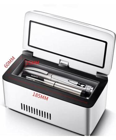 Car Portable Household Medicine Mini Insulin Refrigerator USB Charging Interference Refrigerator Small Portable Insulin Refrigerator Button B - Buy Online on GoSupps.com