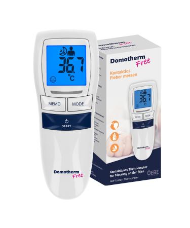 Domotherm Free - fever thermometer contactless infrared thermometer baby children adult forehead thermometer measurement in 1 second