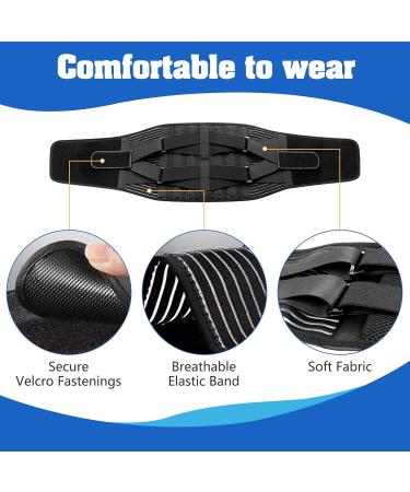 Back Support Belt for Men and Women Comfortable Lower Back Brace Waist Lumbar Lower Back Support Brace for Back Pain Relief Scoliosis Sciatica Herniated Disc Heavy lifting with Adjustable Support Straps(L) Large - Buy Online on GoSupps.com