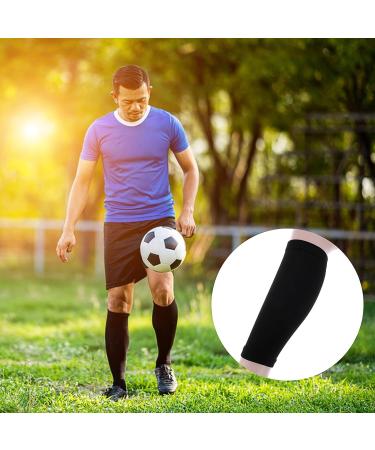 WLLHYF 2 Pair Calf Compression Sleeve | Shin Support Running Leg Socks for Men Women Youth - Relief for Calf Pain | Ideal for Running, Cycling, Walking - Buy Online on GoSupps.com