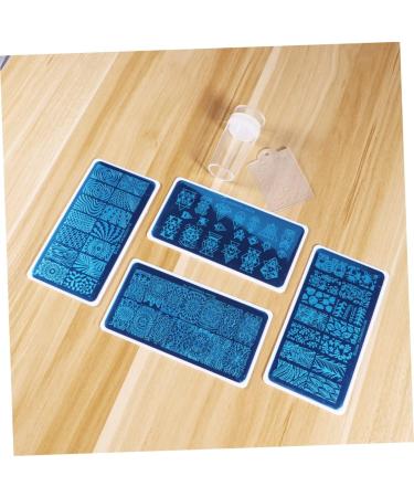 minkissy Party Time Manicure Kit Nail Stencils Nail Products Kit De Manicura Nail Art Stamping Kit Nail Plate Nail Art Stamping Plates Nail Stamp Plate Nail Art Tencils Printing medium As Shown - Buy Online on GoSupps.com