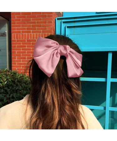AFBORD Women Hair Barrette Daily School Hair Barrette Satin Pink - Buy Online on GoSupps.com