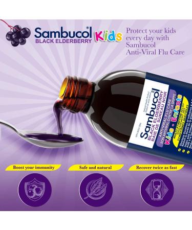 Sambucol Black Elderberry for Kids 120 Milliliter SUPPLEMENT - Buy Online on GoSupps.com