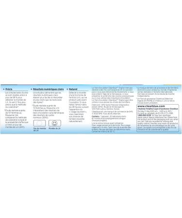 Clearblue Digital Ovulation Test Predictor Kit Plus Bonus Rapid Detection Pregnancy Test 20 Ovulation Tests & 1 Pregnancy Test 20 Count (Pack of 1) - Buy Online on GoSupps.com