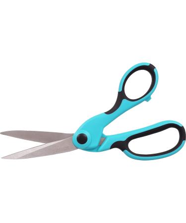 SINGER 00561 ProSeries 8-1/2-Inch Heavy Duty Bent Sewing Scissors - Teal - Buy Online on GoSupps.com