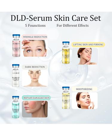 BB Facial Glow Serum Starter Kit Anti-Aging Hydration Serum Skincare Set 10 vials Hydration Acid Ampoule Essence Intensive Treatment Booster Kit - Buy Online on GoSupps.com