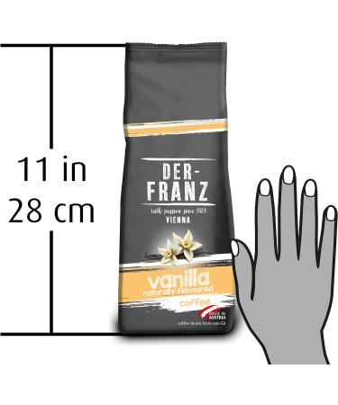Der-Franz Vanilla Coffee - Arabica and Robusta Blend | 3 x 500g Bags - Buy Online on GoSupps.com