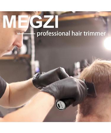 MEGZI Professional Hair Trimmer for Men Beard Trimmer for Men Rechargeable Zero gapped Cordless Razor Shavers T Liners for Beard Trimmer Men Clippers (Beard Silver) - Buy Online on GoSupps.com
