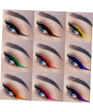 FOMIYES 24 Pcs Matte Liquid Eyeliner Neon Eye Liner Pen Waterproof Liquid Eyeliner Set Makeup Painted 1 count (Pack of 1) As Shownx2pcs - Buy Online on GoSupps.com