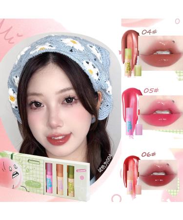 6 Colors Glossy Lip Gloss Set - Non-Sticky Liquid Lipstick & Moisturizing Lip Plumping Gloss | Long Lasting Lightweight Lip Tint - Buy Online on GoSupps.com